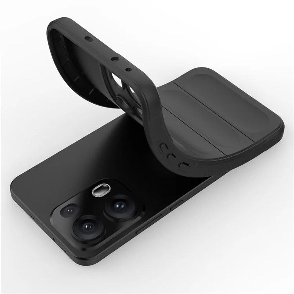 Husa de protectie Techsuit Magic Shield compatibil cu Oppo Reno13 Pro, Negru