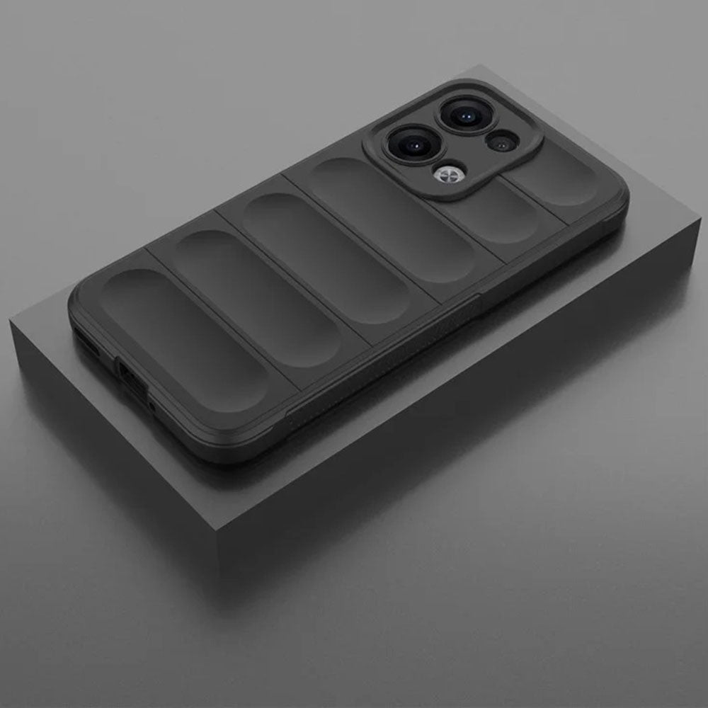 Husa de protectie Techsuit Magic Shield compatibil cu Oppo Reno13, Negru
