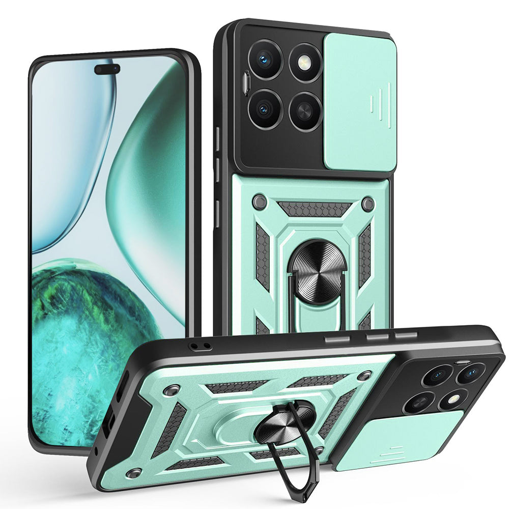Husa de protectie Techsuit CamShield Series compatibil cu Honor X8c, Verde