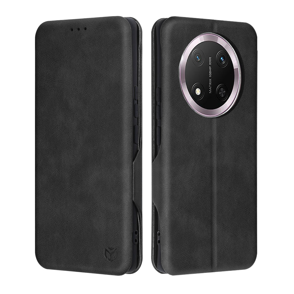 Husa de protectie Techsuit Safe Wallet Plus compatibil cu Honor Magic7 Lite / X9c, Negru