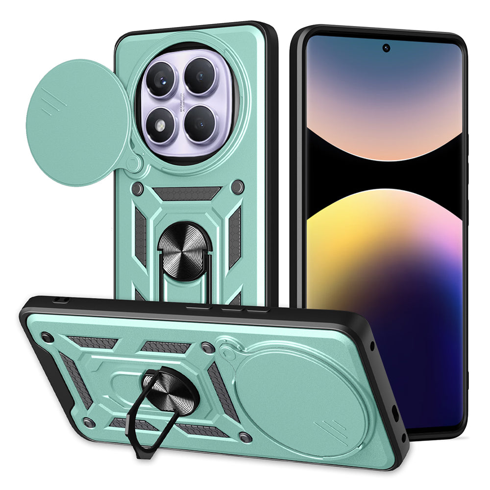 Husa de protectie Techsuit CamShield Series compatibil cu Xiaomi Redmi Note 14 Pro 4G, Verde