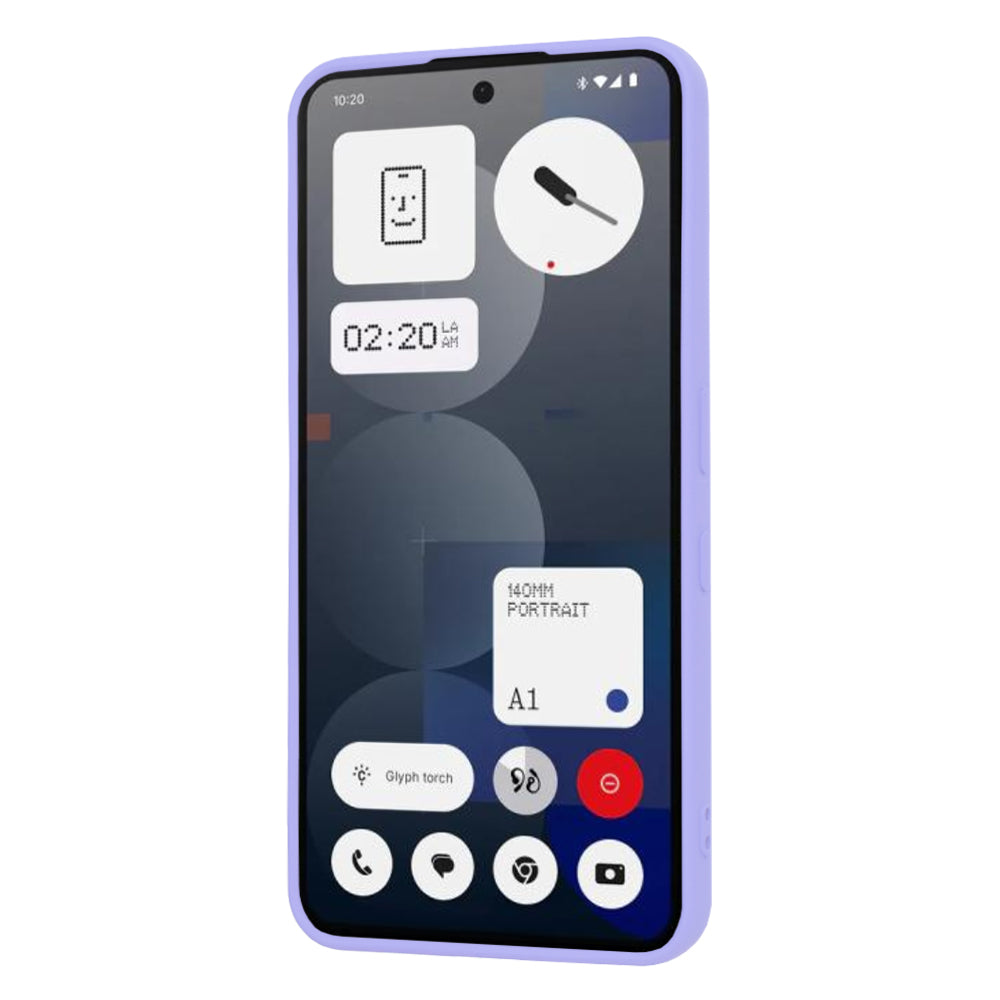 Husa de protectie Techsuit SoftFlex compatibil cu Nothing Phone (3a) Pro, Mov Deschis