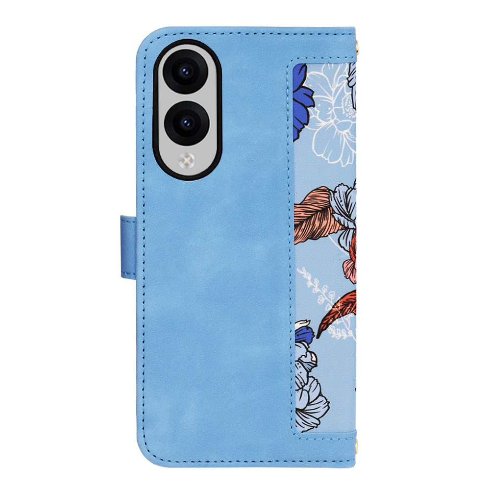 Husa de protectie Techsuit FlipCraft compatibil cu Samsung Galaxy S25 Edge, Vibrant Blue
