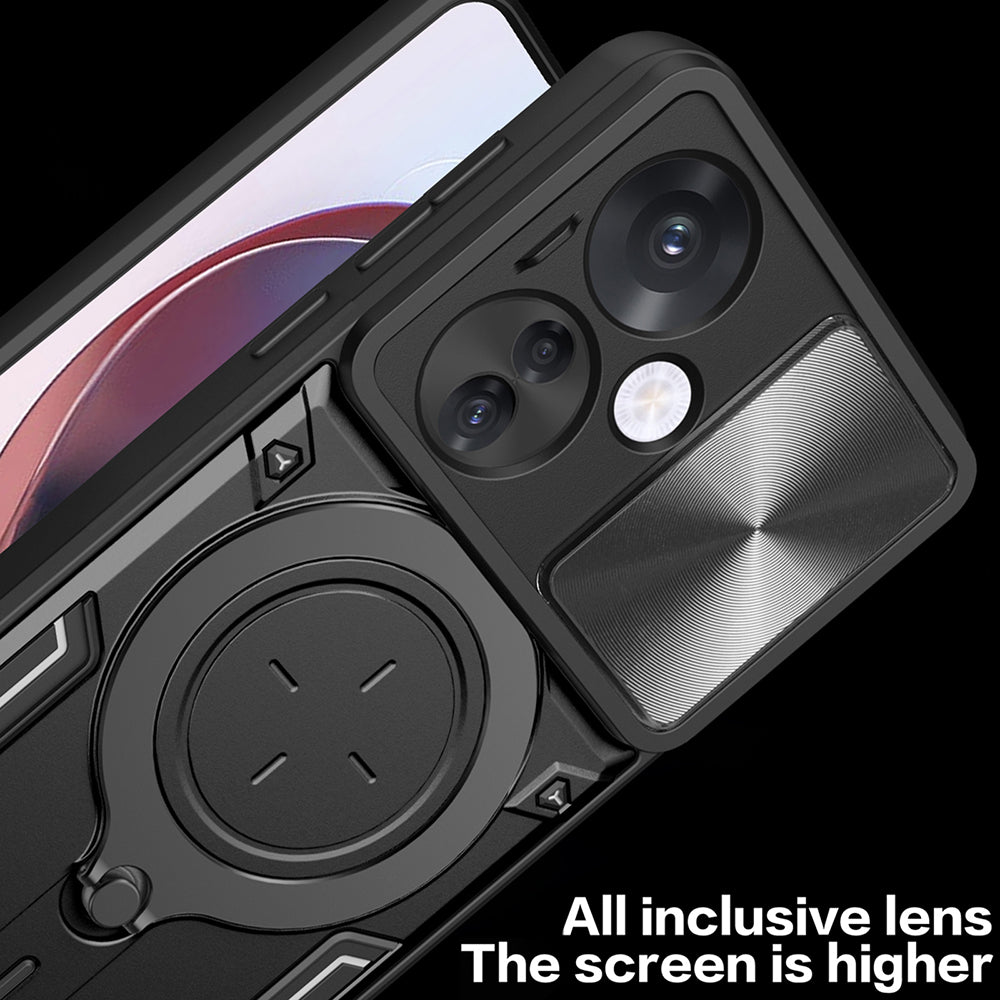 Husa de protectie Techsuit CamGuard Pro compatibil cu Oppo Reno13 Pro, Albastru