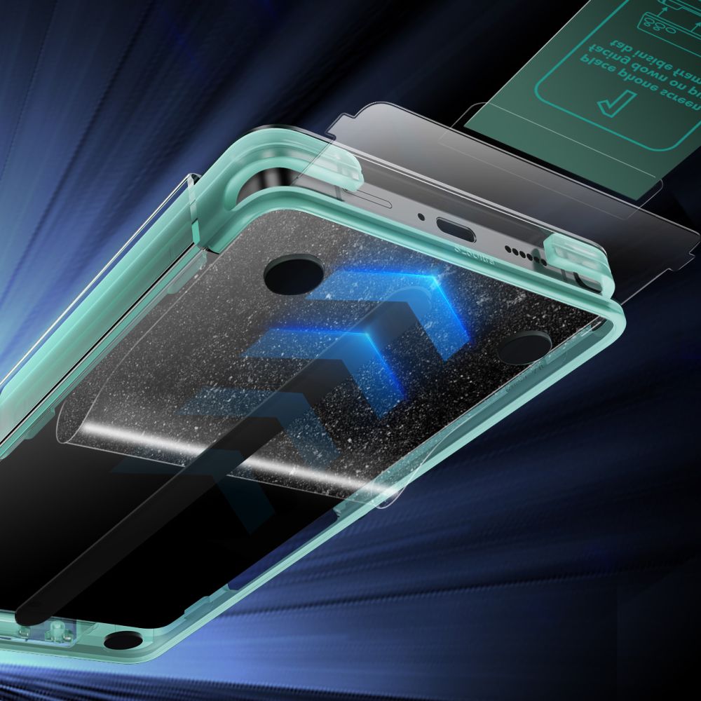 Folie de protectie ESR Tempered Glass (set de 2) compatibil cu Samsung Galaxy S25 Ultra, Transparent
