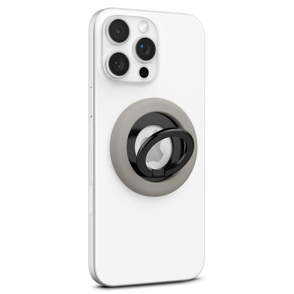 Suport Spigen Phone Ring Nano Pop MagSafe (AMP09032), Truffle Grey