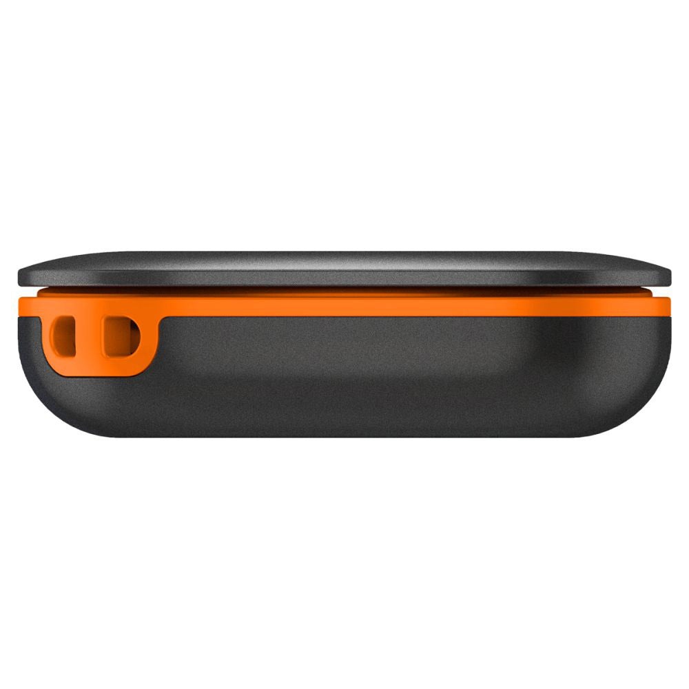 Gadget Spigen Bluetooth Tracker TagMe (AHP07580), for iPhone, Compatible with Apple Find My, Anti-Loss, Built-in Strap and O-ring, Negru