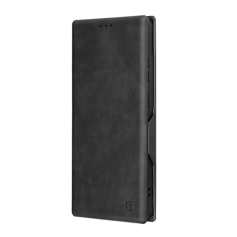 Husa de protectie Techsuit Safe Wallet Plus compatibil cu Samsung Galaxy S25 Ultra, Negru