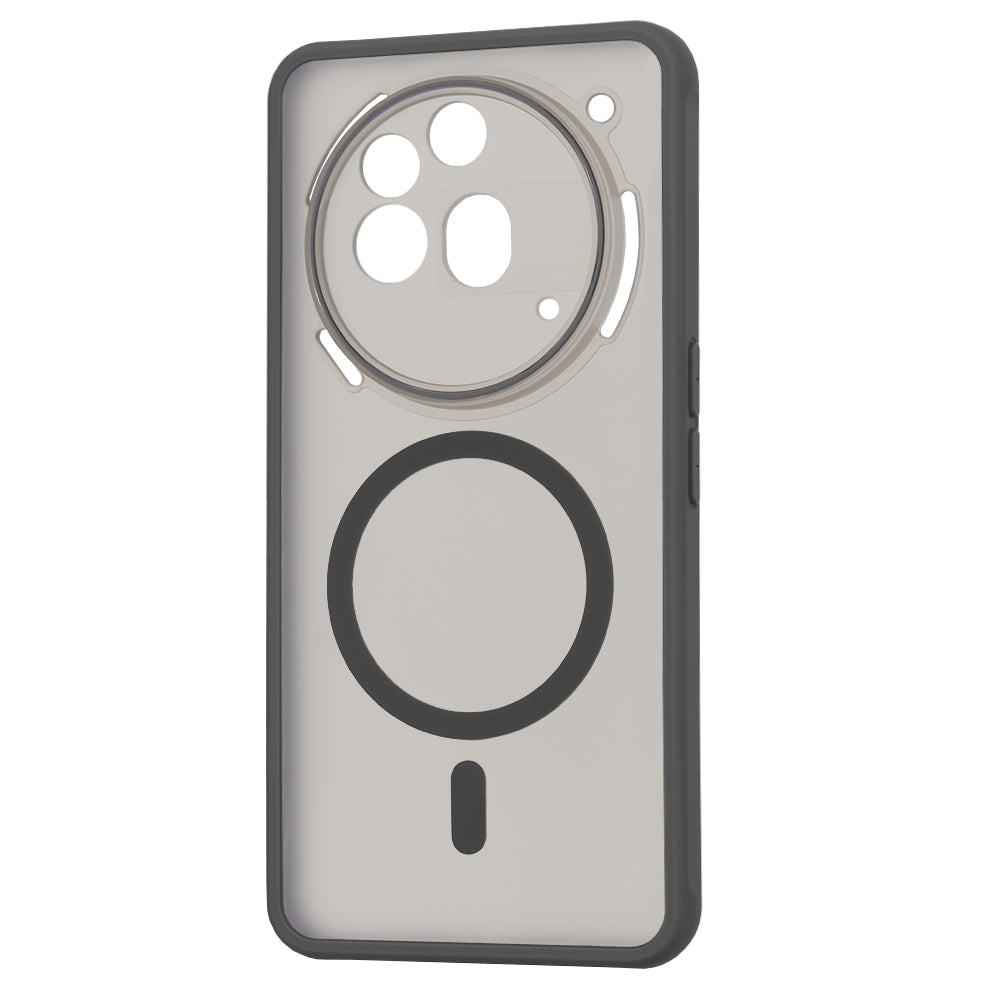 Husa de protectie Techsuit HaloFrost MagSafe Series compatibil cu Nothing Phone (3a) Pro, Negru Fumuriu