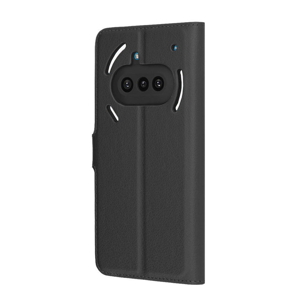 Husa de protectie Techsuit Leather Folio compatibil cu Nothing Phone (3a), Negru