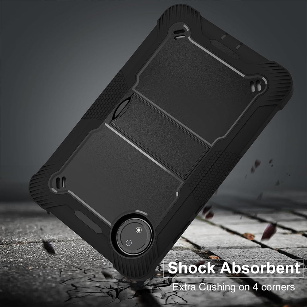 Husa de protectie tableta Techsuit Rugged TabShell + Screen Protector compatibil cu Xiaomi Pad 7, Negru