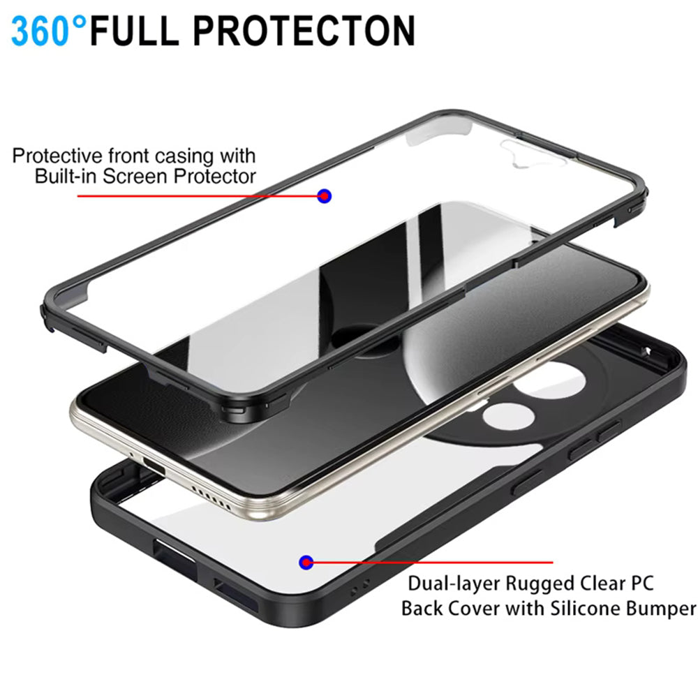 Folie de protectie Techsuit ColorVerse 360 Series + compatibil cu Xiaomi 15 Ultra, Albastru