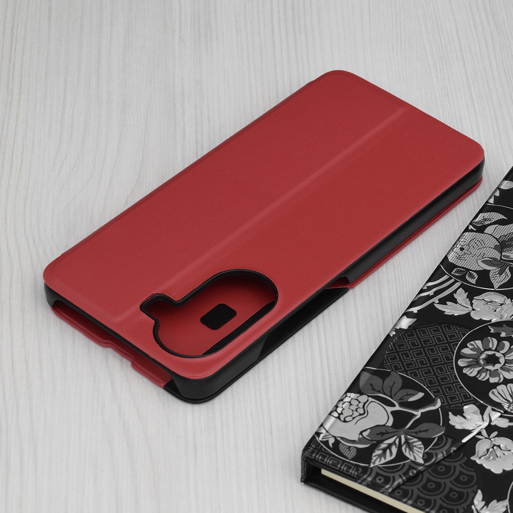 Husa de protectie Techsuit eFold Series compatibil cu Xiaomi Poco X7 Pro, Rosu