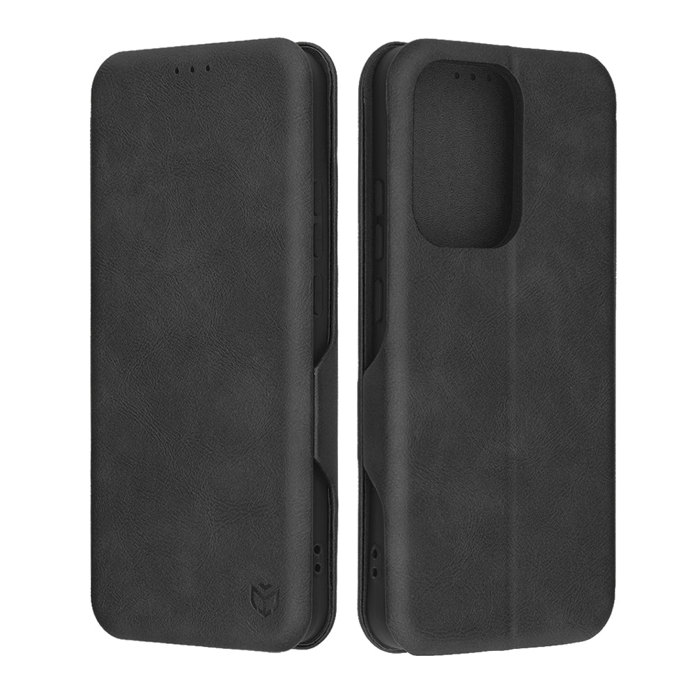 Husa de protectie Techsuit Safe Wallet Plus compatibil cu Oppo Reno13 Pro, Negru
