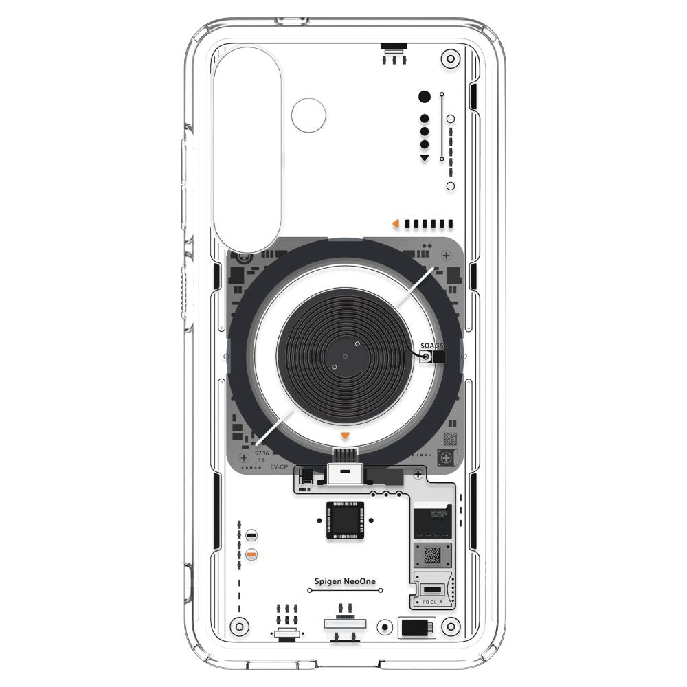 Husa de protectie Spigen Ultra Hybrid MagSafe (ACS09470) compatibil cu Samsung Galaxy S25, Neo One