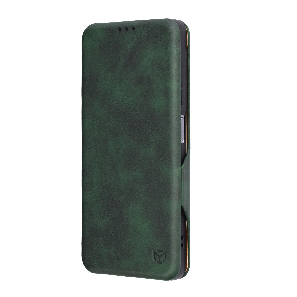 Husa de protectie Techsuit Safe Wallet Plus compatibil cu Realme 12 / 12x, Verde