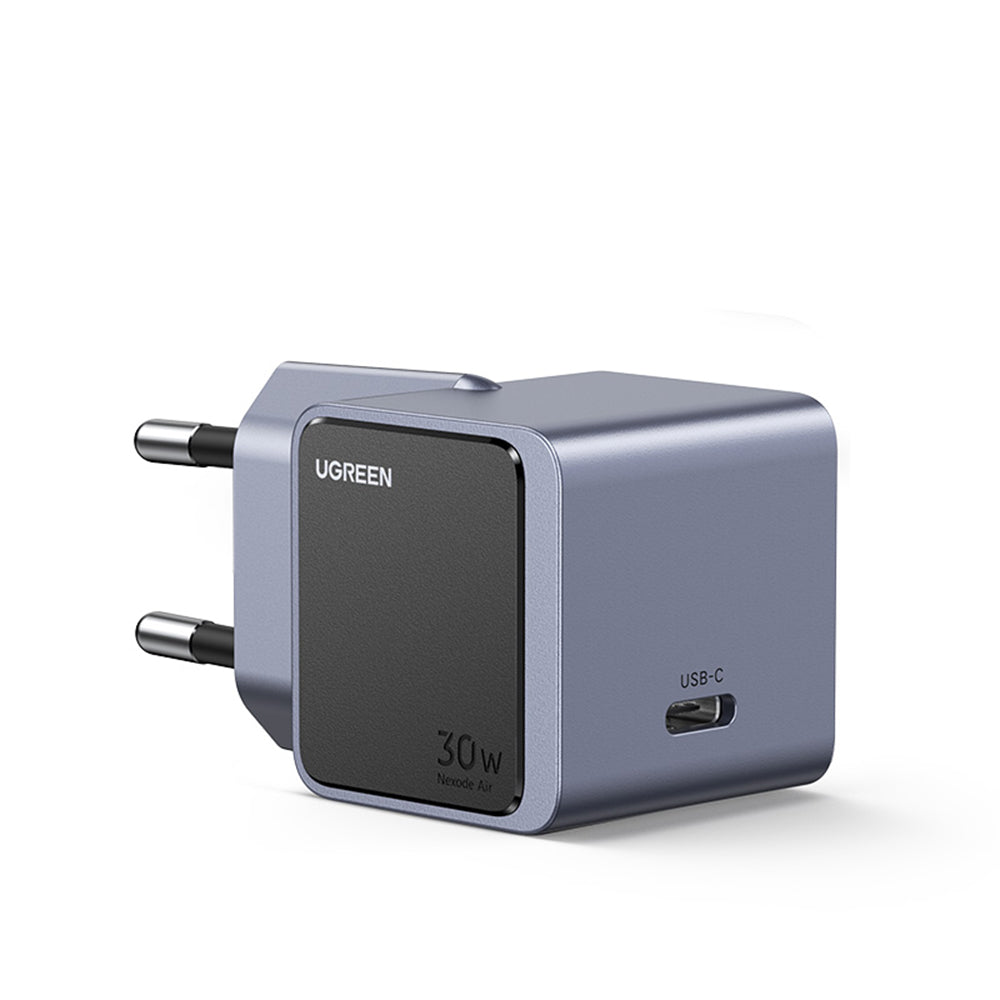 Incarcator Ugreen Nexode S X503 (35041), Type-C, GaN, Fast Charging, 30W, 3A, PD3.0, QC4.0+, Gri