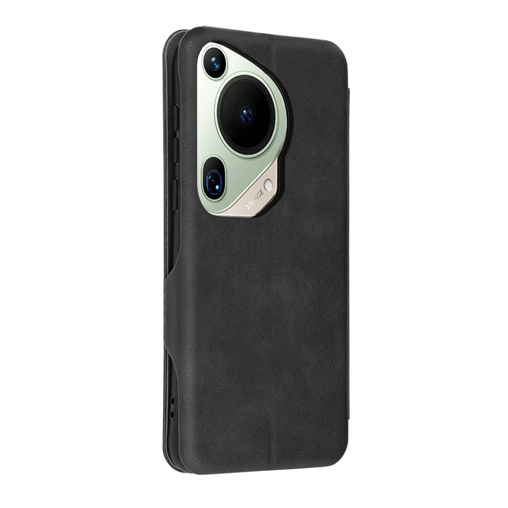 Husa de protectie Techsuit Safe Wallet Plus compatibil cu Huawei Pura 70 Ultra, Negru