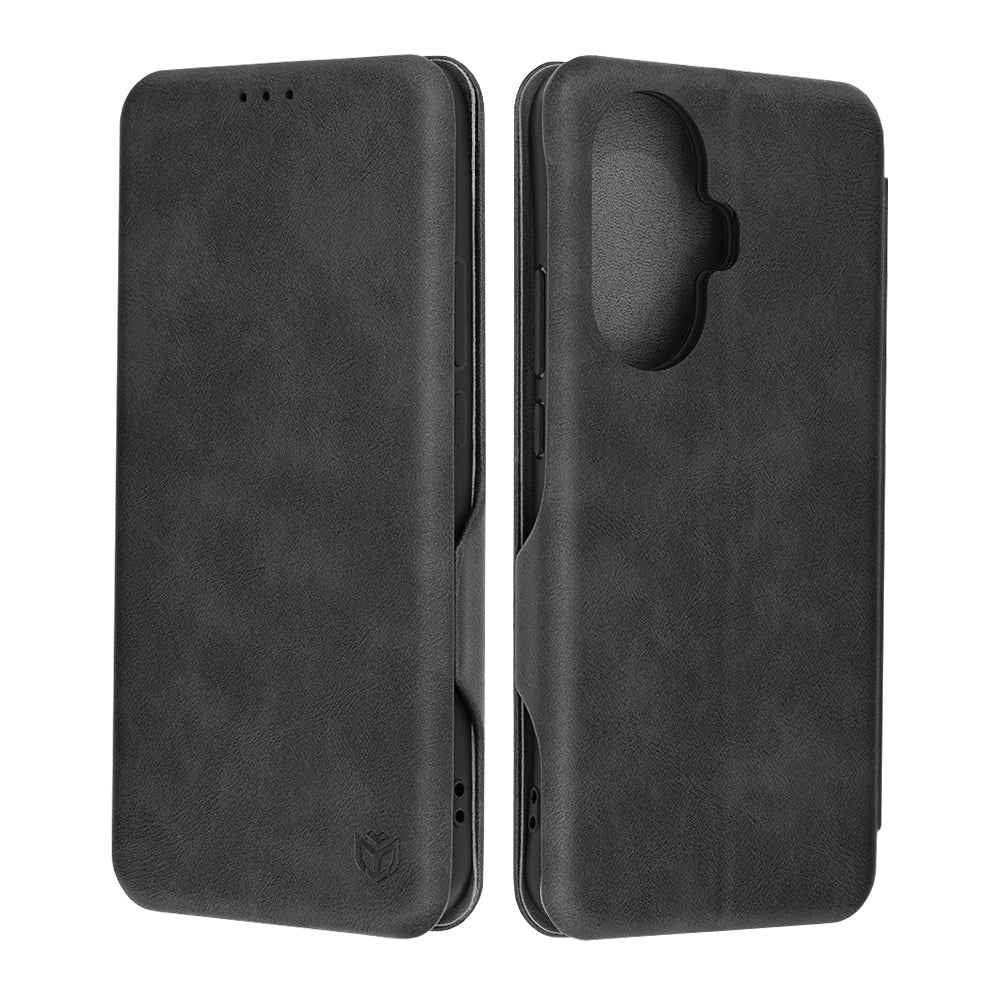 Husa de protectie Techsuit Safe Wallet Plus compatibil cu Huawei nova 11 / nova 12s, Negru