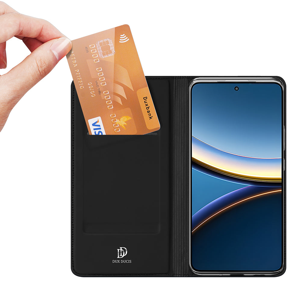 Husa de protectie Dux Ducis Skin Pro compatibil cu Xiaomi Poco F7 Pro, Negru