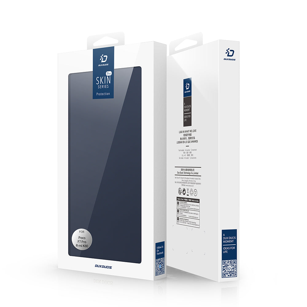 Husa de protectie Dux Ducis Skin Pro compatibil cu Xiaomi Poco F7 Pro, Negru