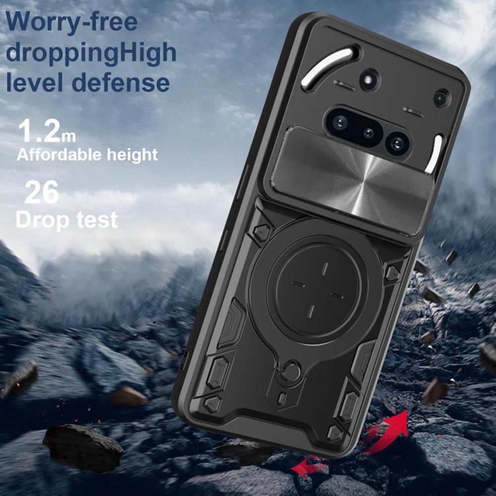 Husa de protectie Techsuit CamGuard Pro compatibil cu Nothing Phone (3a), Albastru