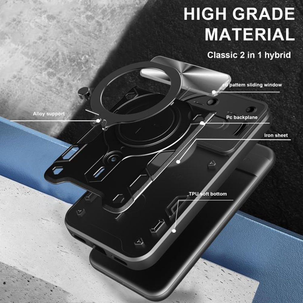 Husa de protectie Techsuit CamGuard Pro compatibil cu Nothing Phone (3a), Albastru