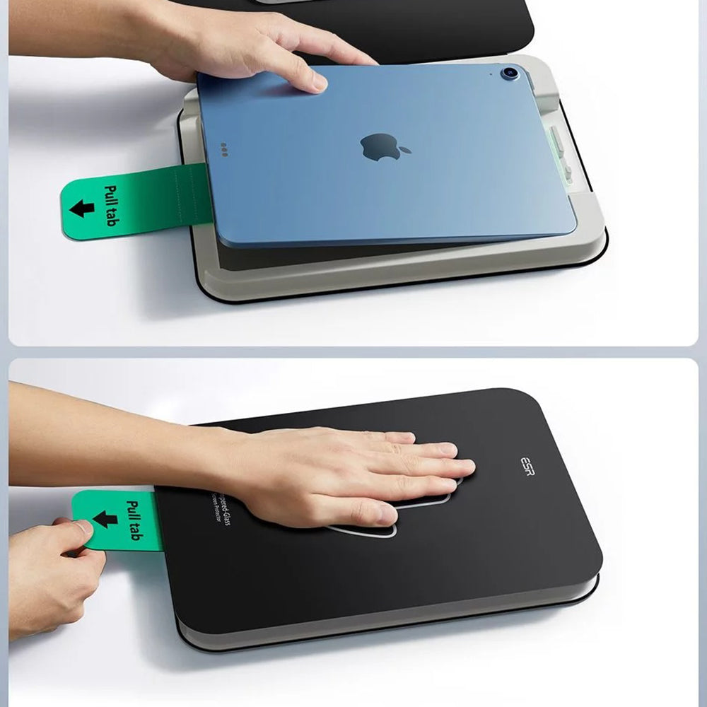 Husa de protectie tableta ESR Tempered Glass Screen Protector UltraFit Tray (set de 2) compatibil cu iPad 10 (2022) 10.9 / 11 (2025) / 12 (2026), Transparent