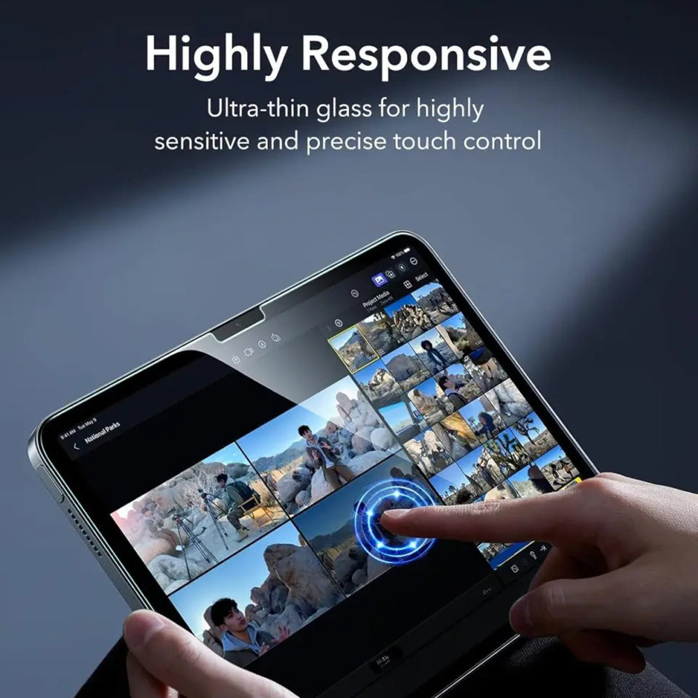Husa de protectie tableta ESR Armorite Screen Protector UltraFit Tray (set de 2) compatibil cu iPad 10 (2022) 10.9 / 11 (2025) / 12 (2026), Transparent