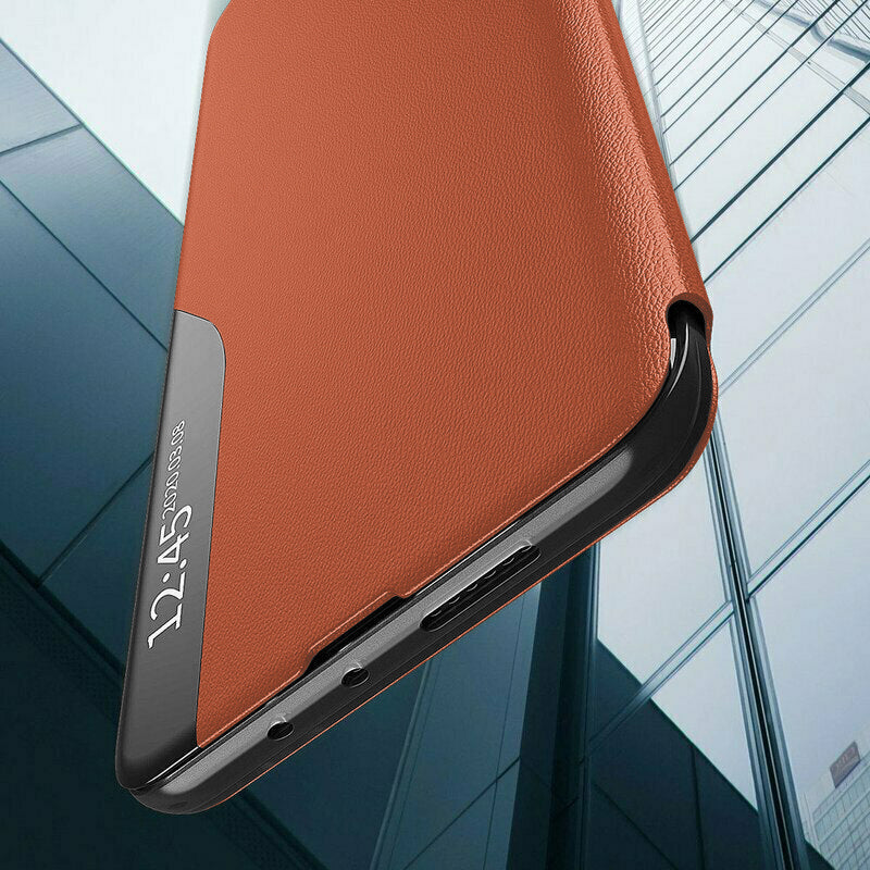Husa de protectie Techsuit eFold Series compatibil cu Xiaomi Redmi 15C 4G / Redmi 15C 5G / Poco C85 4G, Portocaliu