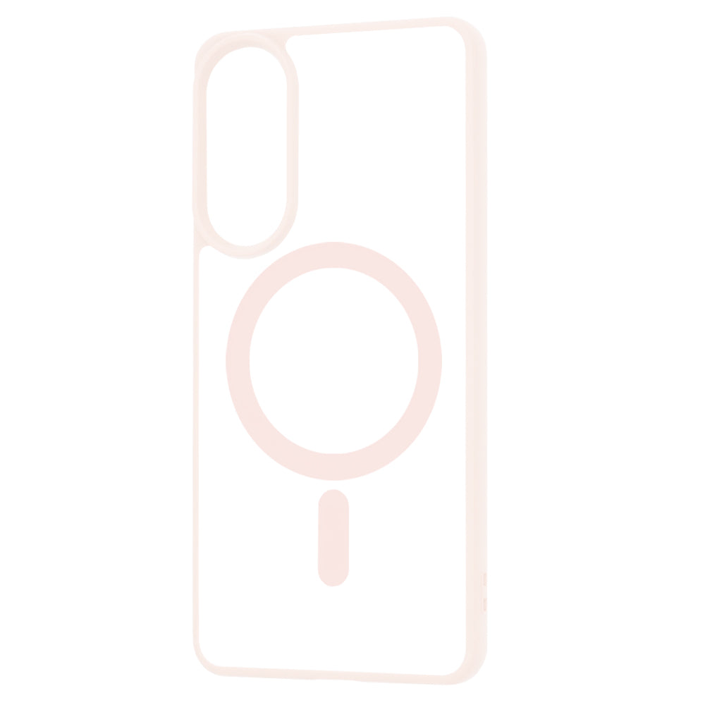 Husa de protectie Techsuit MagSafe Pro compatibil cu Samsung Galaxy S25 Edge, Nude Pink