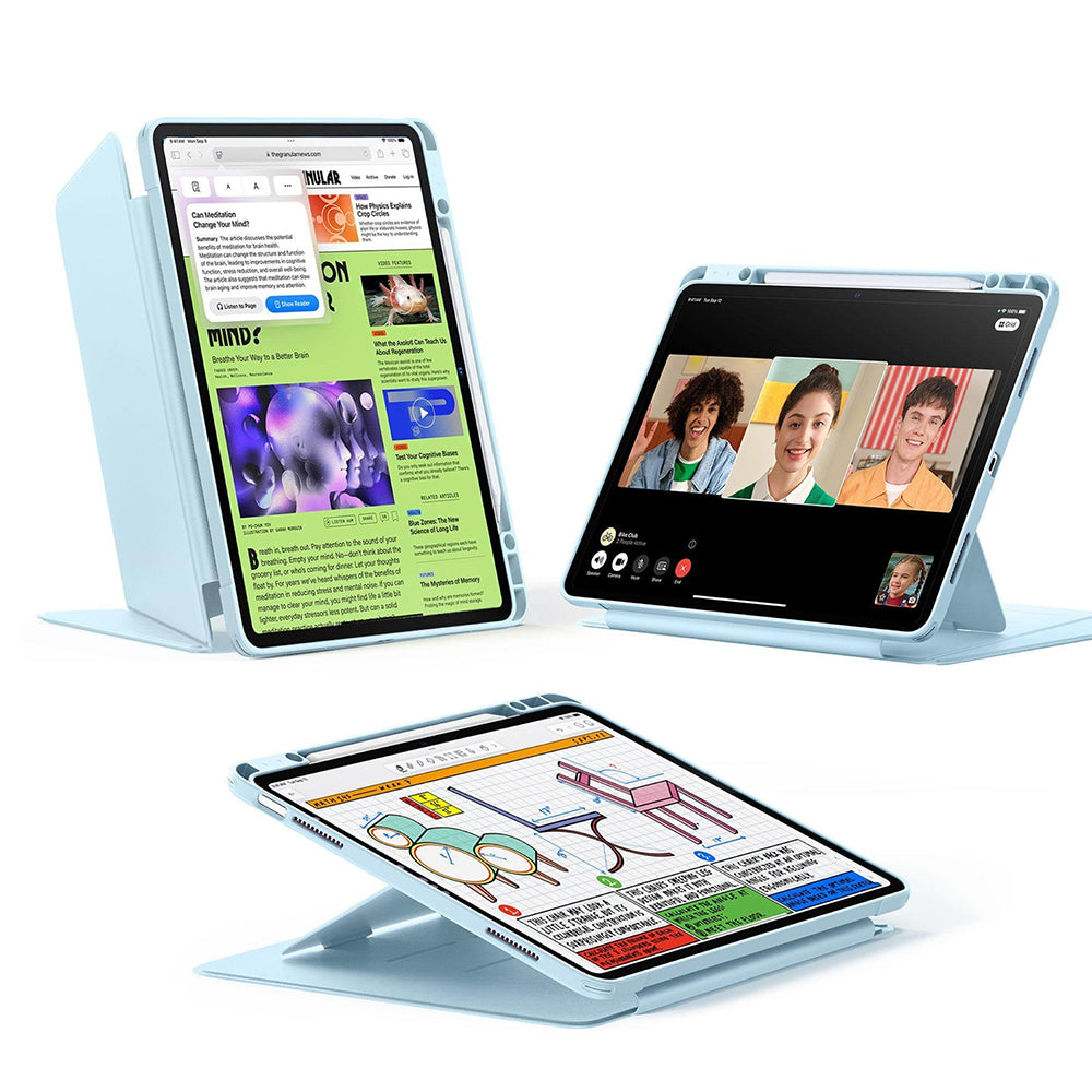ESR Husa de protectie tableta ESR Flip Hybrid (with Pencil Holder) compatibil cu iPad Air 13 (2024) / Air 13 (2025) / Ai