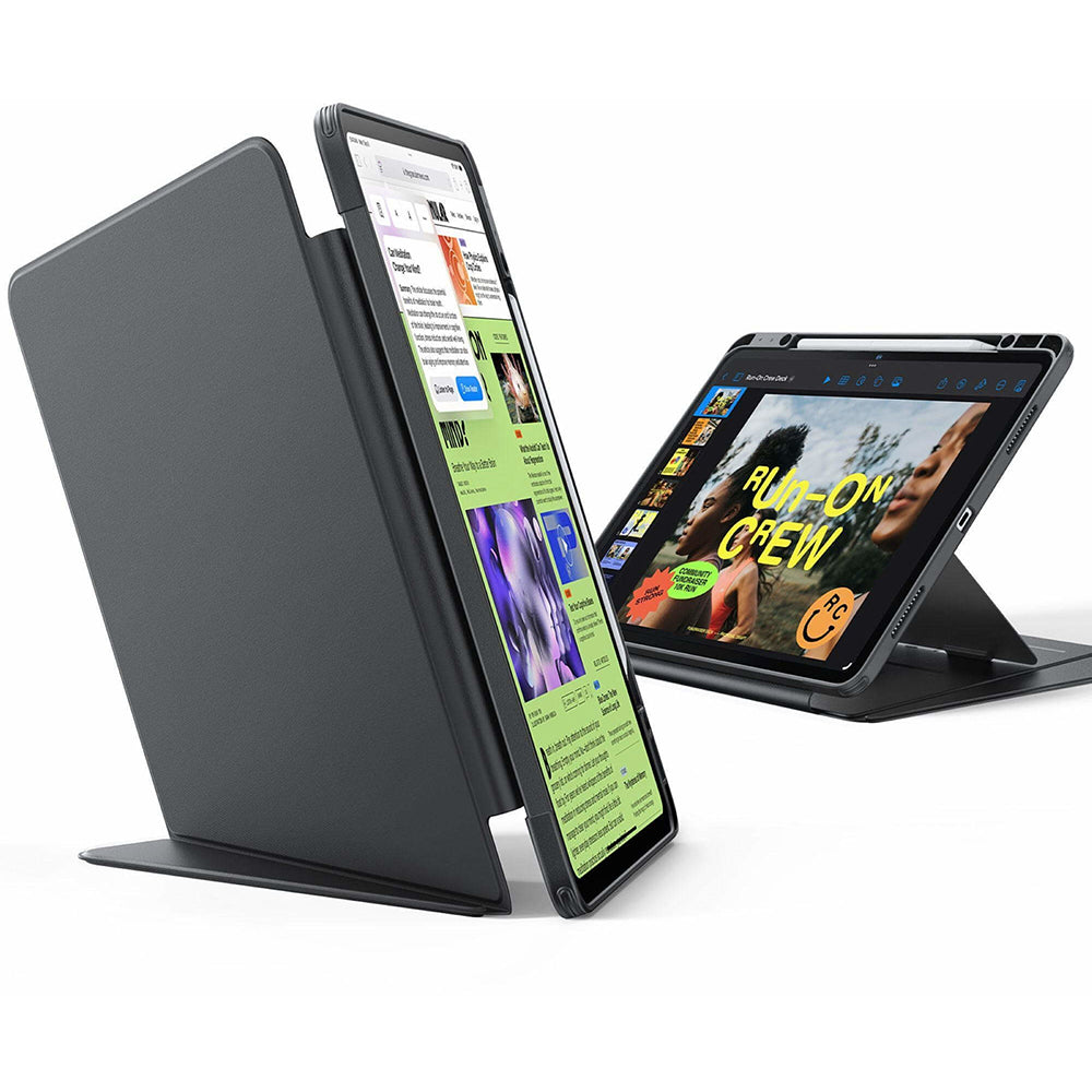 Husa de protectie tableta ESR Flip Hybrid (with Pencil Holder) compatibil cu iPad Air 4 (2020) / Air 5 (2022) / Air 11 (2024 / 2025 / 2026), Negru