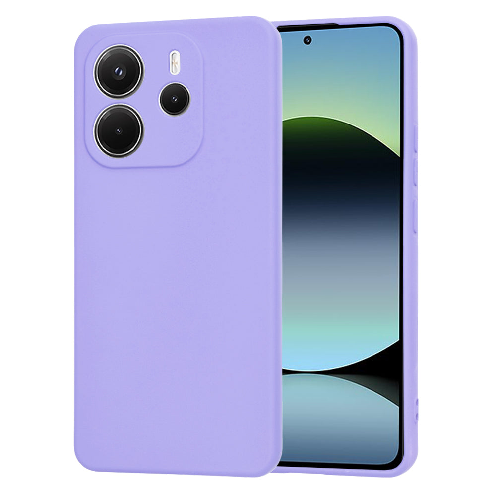 Husa de protectie Techsuit SoftFlex compatibil cu Xiaomi Redmi Note 14 4G (Standard), Mov Deschis