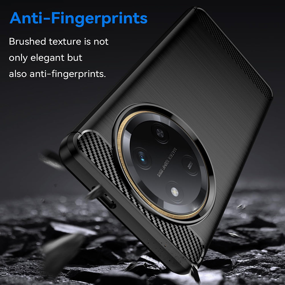 Husa de protectie Techsuit Carbon Silicone compatibil cu Honor Magic7 Lite / X9c, Albastru