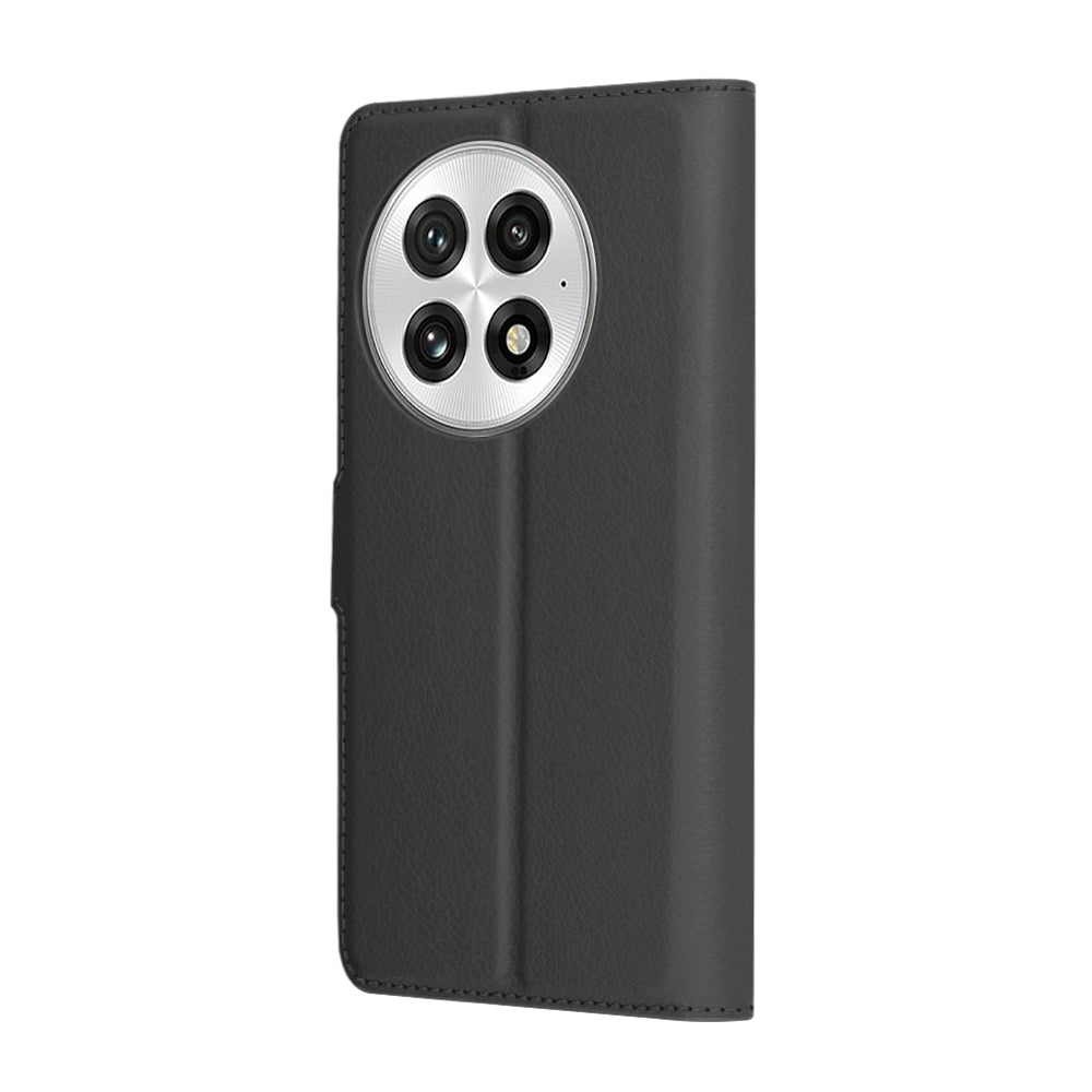 Husa de protectie Techsuit Leather Folio compatibil cu OnePlus 13, Negru