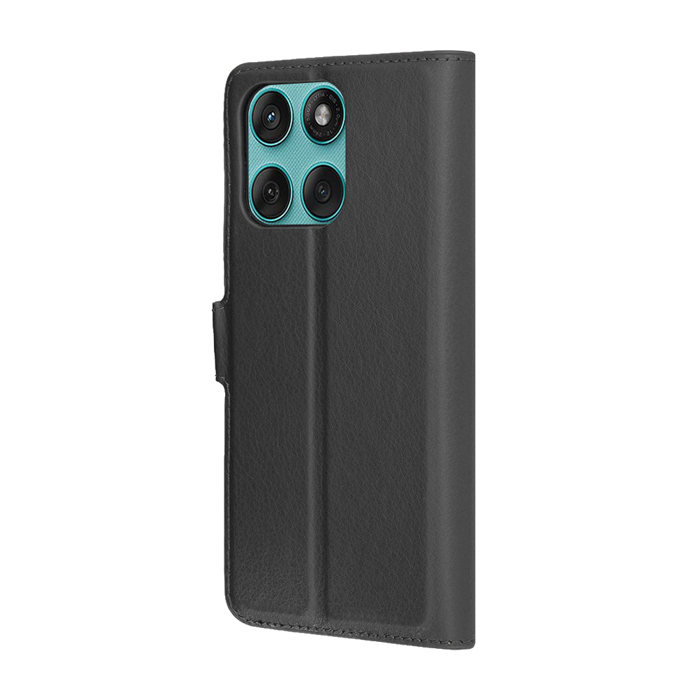 Husa de protectie Techsuit Leather Folio compatibil cu Motorola Edge 60 / Edge 60 Fusion, Negru
