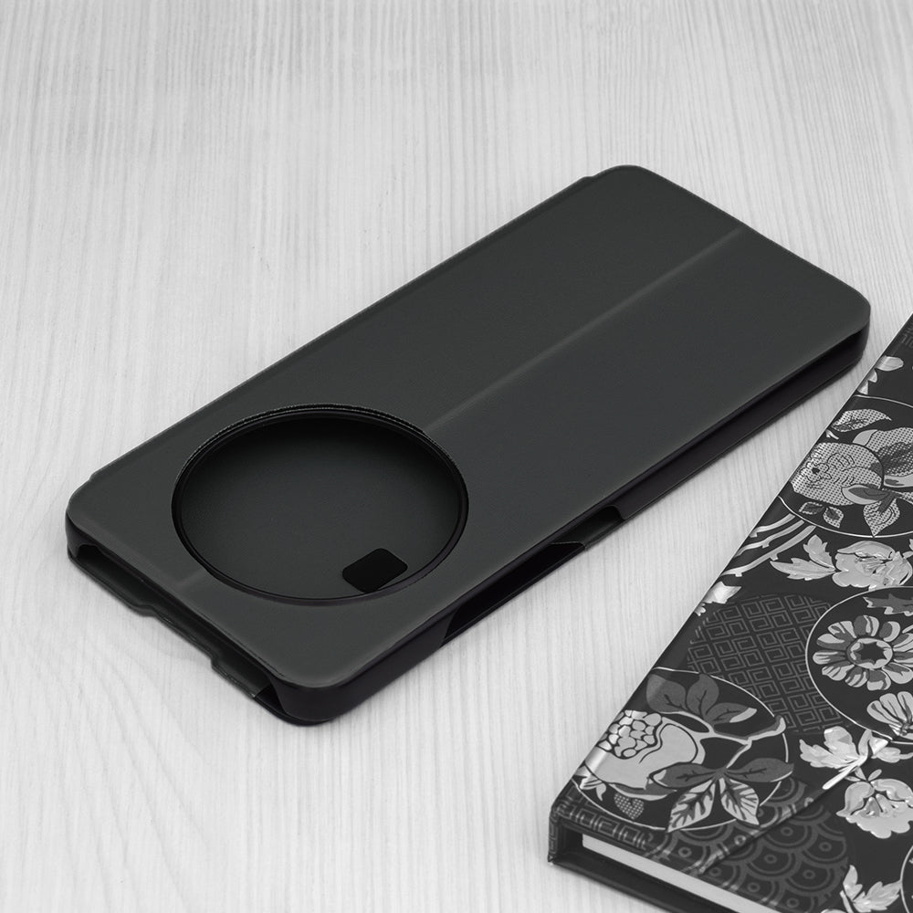 Husa de protectie Techsuit eFold Series compatibil cu Xiaomi Redmi 14C / Poco C75, Negru
