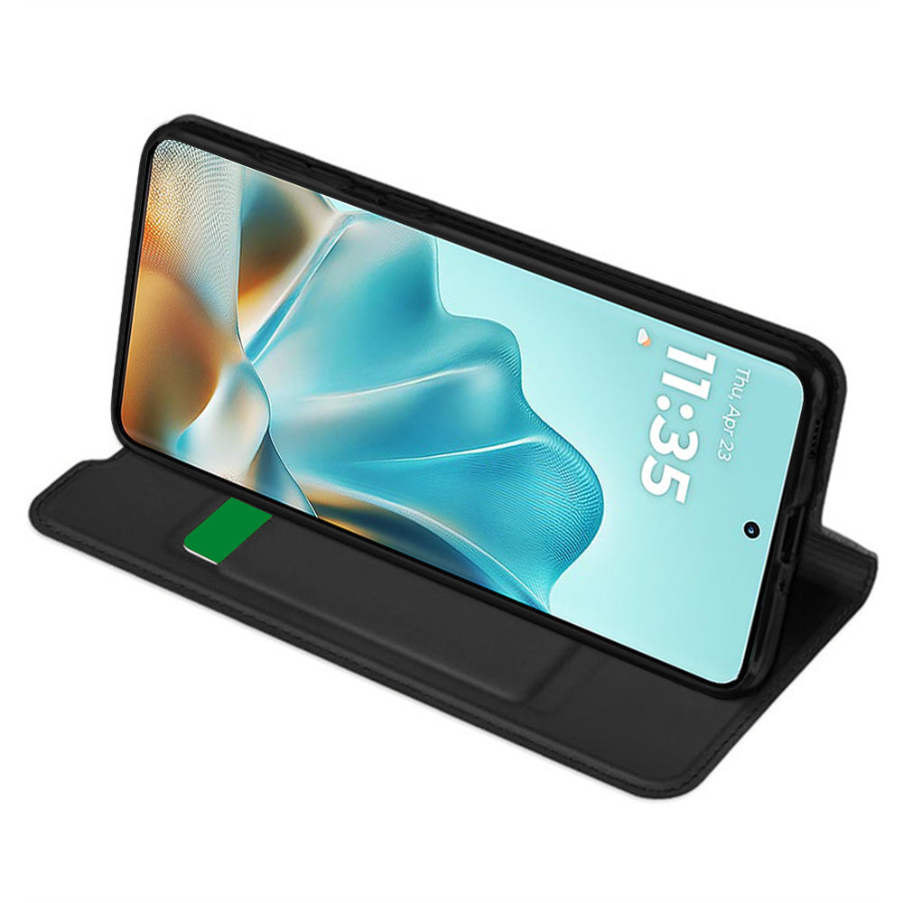 Husa de protectie Techsuit Magskin Book compatibil cu Motorola Edge 60 / Edge 60 Fusion, Negru
