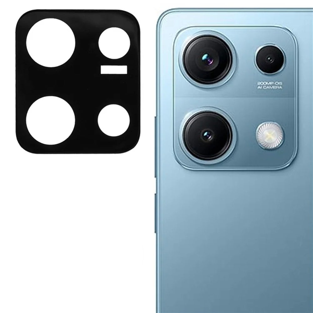 Folie de protectie Techsuit Full Camera Glass compatibil cu Xiaomi Redmi Note 14S, Negru