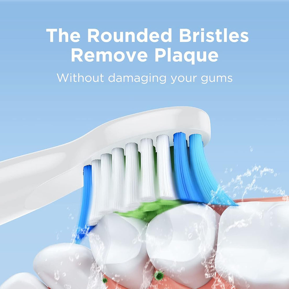 Bitvae Toothbrush Heads (SDD2), For Bitvae D2, x4, Alb