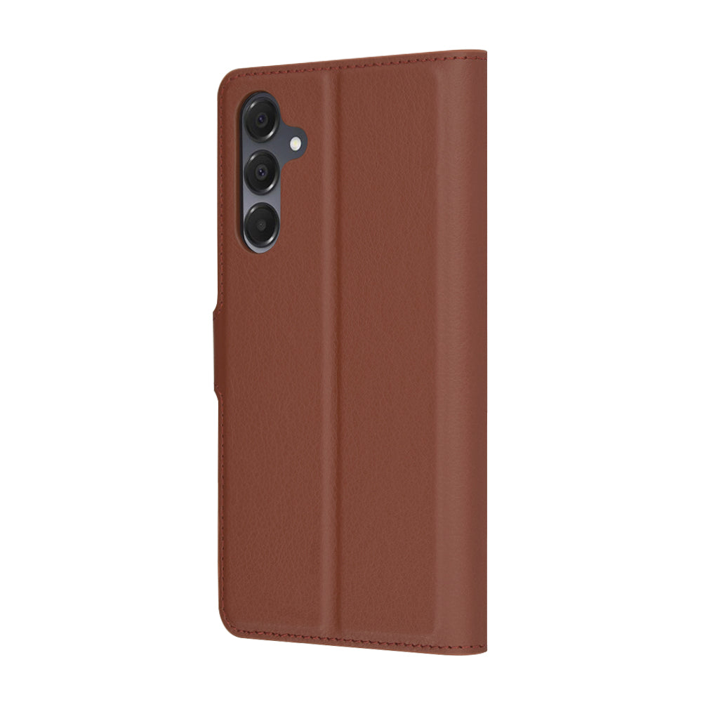 Husa de protectie Techsuit Leather Folio compatibil cu Samsung Galaxy A16 4G / A16 5G, Maro
