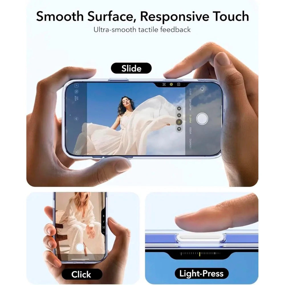 Husa de protectie ESR Classic Hybrid HaloLock Kickstand compatibil cu iPhone 16, Transparent