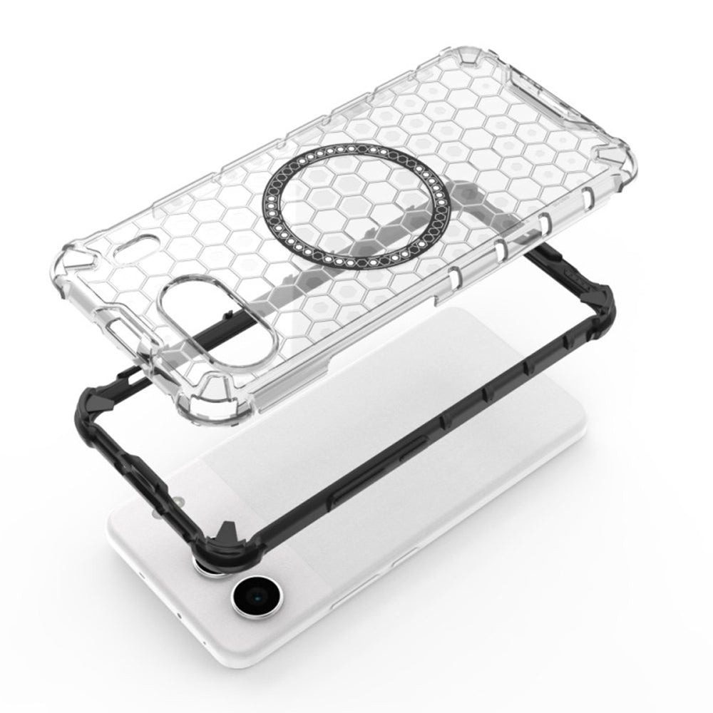 Husa de protectie Techsuit HoneyComb Shield MagSafe compatibil cu OnePlus Nord 4, Negru