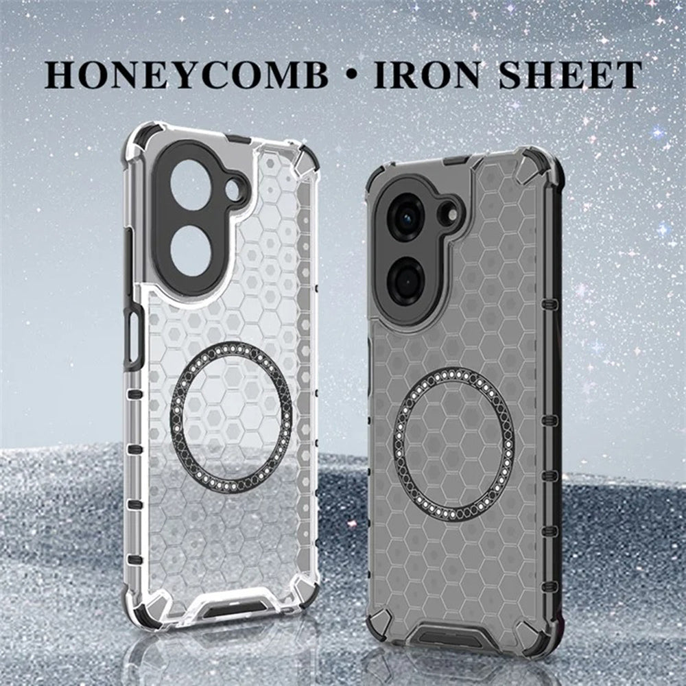 Husa de protectie Techsuit HoneyComb Shield MagSafe compatibil cu Xiaomi Redmi A5 4G (Regional), Negru