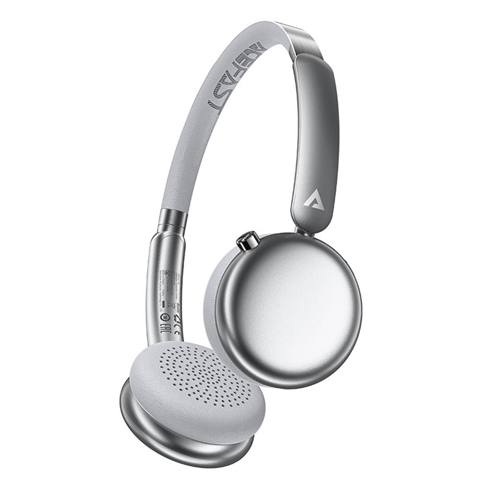 Casti Acefast Wireless Headset (H8), Type-C, Bluetooth 5.4, ANC Mode, Hybrid Noise Reduction, 500mAh, Professional HiFi, Argintiu