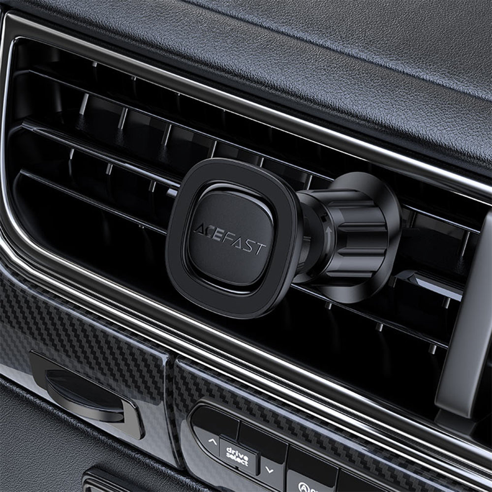 Suport Acefast- Car Holder (D50) Magnetic Grip, for Air Vent, Secure Fit, Non-slip Pad, Matte Surface, for 4.7-6.9" Phone, Black