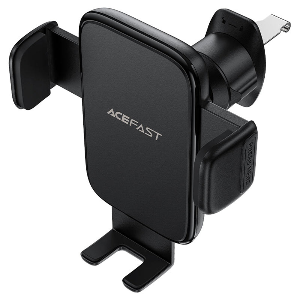 Suport Acefast (D27), for Air Vent, Free Rotation, Multi-Angle Adjustment, Lock Clip, for 4.5 - , Negru