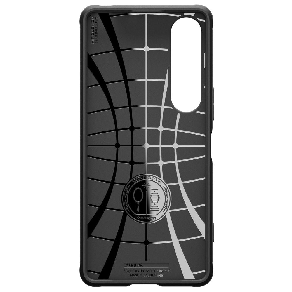 Husa de protectie Spigen Rugged Armor (ACS09591) compatibil cu Sony Xperia 1 VII, Negru Mat