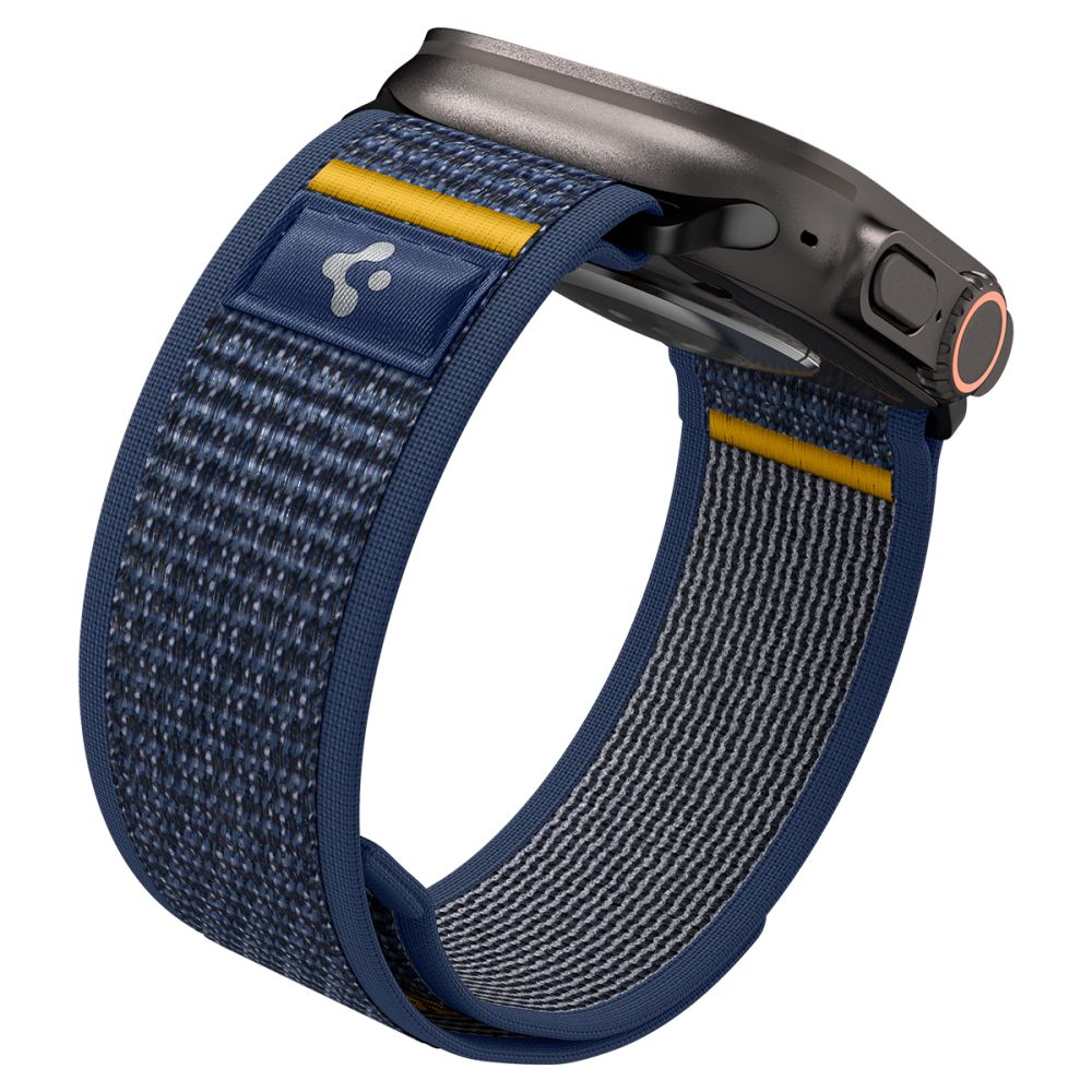 Accesoriu smartwatch Spigen Athlex Air (AMP09036) compatibil cu Apple Watch 6/7/8/9/10/11/SE/SE 2/SE 3/Ultra/Ultra 2/ Ultra 3 (44/45/46/49mm), Active Navy
